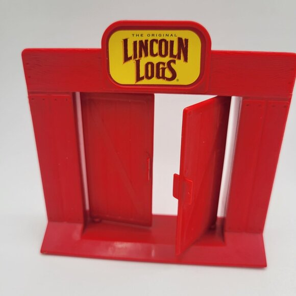 Lincoln Logs Frontier Fort Replacement Lookout Towers Gate Doors & Green Roof - Picture 8 of 8